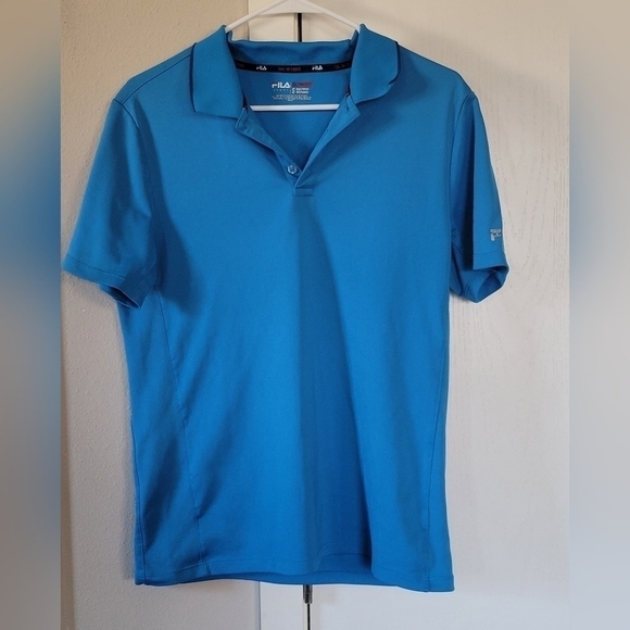 Set of Two Fila Sport Golf Peformance Men's Polo Shirts Size Small - Picture 2 of 15